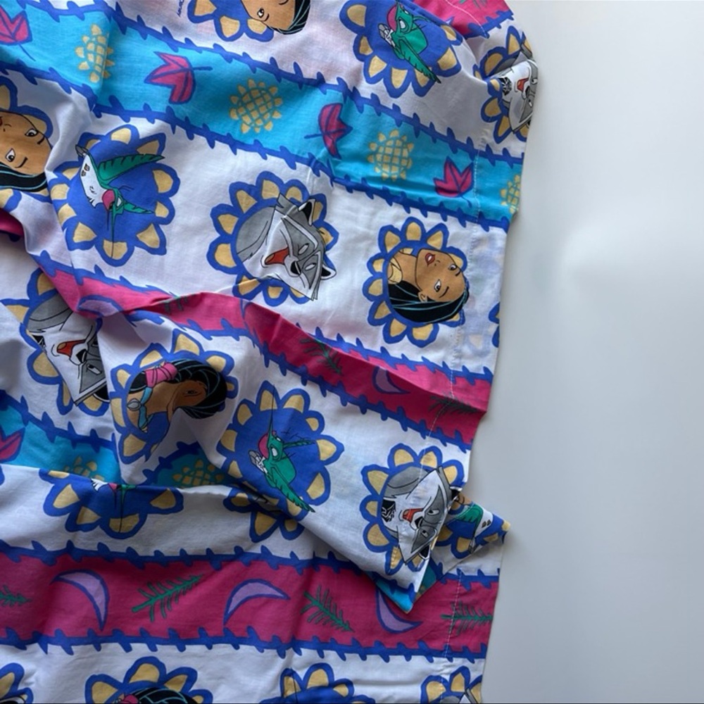 Vintage Disney Pocahontas Crib / Toddler Bedding Set - Picture 6 of 9